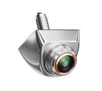 Cámara Trasera para Coche Cámara Vista Trasera Coche AHD 1080P 720P 170 ° Gran Angular Visión Nocturna Lente Ojo Pez Ángulo Ajustable Frontal(Silver-1080P)