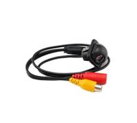 Cámara Trasera para Coche Cámara Vista Trasera Coche Visión Nocturna Monitor Estacionamiento Marcha Atrás CCD Impermeable Vídeo HD Lente Ojo Pez(Single)