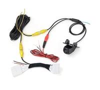 Cámara Trasera para Mazda 2 para Demio DJ Hatch 2015-2023 Cámara Visión Trasera Coche Funciona con Adaptador Estacionamiento Inverso Estéreo OEM Plug & Play Reversa(CAM with Connector)
