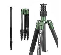 Cámara Trípode, Fotopro X4i + aleación de Alluminum profesional cámara portátil trípode de viaje compacto 53,5 cm con cabezal de rótula placa de liberación rápida cámara réflex digital trípode para cámara Nikon/Sony/Pentax/Canon, Naranja