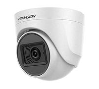 Cámara Turbo HD Dome 5 Mpx Óptica Fija con micrófono Integrado DS-2CE76H0T-ITPFS Hikvision