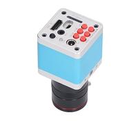 Cámara USB UHD, Cámara Web con Lente Varifocal Manual de 6-12 Mm Montaje con Tornillo de 1/4 para Producción Profesional/visión de Máquina, 3840X2160 a 30 Fps, Sensor IMX334, (Enchufe de la UE)