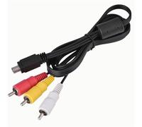 Cámara Video Audio AV Cable Mini USB A 3 RCA para Cámara Canon A Cable De TV Cámara IXUS 990 IS 980 IS 970 IS 870 IS 200 IS 120 IS 110 IS 100 IS 95 IS 90 IS 85 IS 80 IS 500D 600D