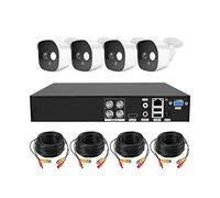 Camara Vigilancia inalámbrico de 2MP Paquete de monitoreo de video analógico XVR AHD HD de 4 vías DVR 1080P