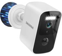 Camara Vigilancia WiFi Exterior Bateria 5200mAh-Almacenamiento en la Nube Gratuito, Montaje Magnético Camara Vigilancia Exterior 5GHz&2,4GHz WiFi,Detección de Movimiento,Visión Nocturna Color IA, IP66