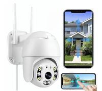 Camara Vigilancia Wifi Exterior - Camaras Vigilancia Domicilio Wifi 2k - Cámara Vigilancia Exterior 360, Detección De Humano, Seguimiento Automático, Visión Nocturna, Alarma, Grabación Continua, ExT 1