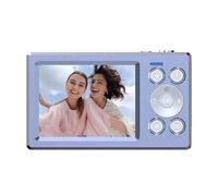 Cámara vintage de 2.8 + 1.4 pulgadas, zoom óptico de 16x, documentación 4K, batería larga para campus, regalos de viaje, cámara digital de doble pantalla para estudiantes