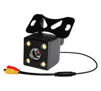 cámara visión Nocturna para Coche para Marcha Atrás para Estacionamiento Automático IP68 Resistente Al Agua Gran Angular 170° Imagen En Color 12 Cámara Visión(4 LED-1)