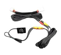 Cámara Visión Trasera AHD MCCD Lente Ojo Pez Dorado 170 Grados HD 1920 X 1080P Instalación Al Revés Estacionamiento Marcha Atrás Cámara Web Marcha Atrás Automóvil(CAM with Connector)