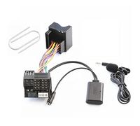 Cámara Visión Trasera Cable Auxiliar Bluetooth 5.0 para Coche micrófono Manos Libres teléfono móvil Adaptador de Llamadas gratuitas para Peugeot
