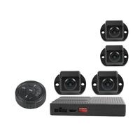 Cámara Visión Trasera Cámara De Visión Panorámica 3D IA Autocaravanas Turismos Vehículos Recreativos Sistemass AHD 1080P con Reconocimiento Inteligente Camara Marcha Atras(Only 360)