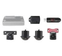 Cámara Visión Trasera Cámara Panorámica Universal De 360 Grados con Visión Periférica, Monitor De Aparcamiento, 1080P, 307 WDR Camara Marcha Atras(360 with Sensor 128G)