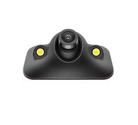 Cámara Visión Trasera Coche Cámara Visión Trasera CCD 12V 4 Pines Impermeable Nocturna Adhesiva para Punto Ciego Lateral Marcha Atrás Cámara Aparcamiento(CAM and Power Cable)