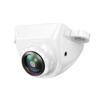Cámara Visión Trasera Coche Cámara Visión Trasera para Coche DVR CAM 170 AHD 1080P Lente Ojo Pez Dorada Nocturna Full HD Cámaras Frontales Marcha Atrás Vehículo(White-AHD1080P)