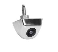 Cámara Visión Trasera Coche Nocturna Starlight 170 Grados CCD Lente Ojo Pez Monitor para Android Y DVD Cámara Marcha Atrás Automóvil(Silver Camera)