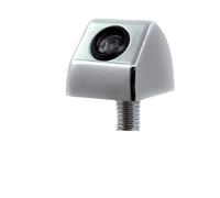 Cámara Visión Trasera Coche para Monitor DVD Guía Dinámica Trayectoria Línea Estacionamiento Cámara Visión Trasera Marcha Atrás Cámara Aparcamiento(Chrome Rearview CAM)