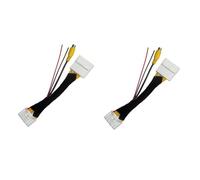 Cámara Visión Trasera Impermeable para Mazda 2 3 6 CX-5 para Demio para Axela MX-5 para Miata Car RCA Video Cámara Marcha Atrás Convertir Adaptador Cable