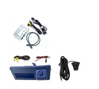 Cámara Visión Trasera para A4 A5 S5 B8 8T 2009-2017 Cámara Visión Trasera Delantera Pantalla OEM Plug & Play HD Visión Nocturna Marcha Atrás Estacionamiento(Front Rear Camera,MMI 3G)