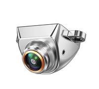 Cámara Visión Trasera para Coche AHD 1080P Lente Ojo Dorada 170°, Full HD, Visión Nocturna, Marcha Atrás, Cámaras Frontales G999 Cámara Trasera(Chrome-AHD1080P)