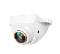 Cámara Visión Trasera para Coche AHD 1080P Lente Ojo Dorada De 170°, Full HD Visión Nocturna Marcha Atrás, Cámaras Frontales G999 HD Cámara(White-AHD1080P)