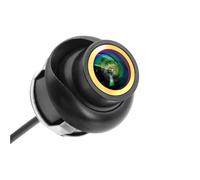 Cámara Visión Trasera para Coche AHD 1920x1080P Lente Dorada Ojo Pez 180° Nocturna Full HD Cámaras Delanteras Marcha Atrás Vehículos Cámara Marcha Atrás Automóvil