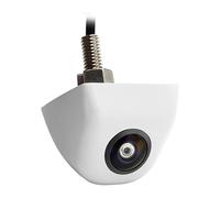 Cámara Visión Trasera para Coche Lente Ojo Pez CCD Starlight 170 Grados para Nocturna Monitor para Vehículos Android DVD Cámara De Marcha Atrás(White Camera)