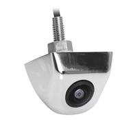 Cámara Visión Trasera para Coche Lente Ojo Pez CCD Starlight 170 Grados para Nocturna Monitor para Vehículos Android DVD Cámara De Marcha Atrás(Silver Camera)