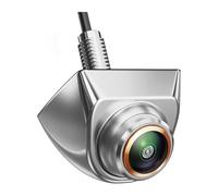 Cámara Visión Trasera para Coche Silver AHD 1080P Ajuste 360° Línea Trayectoria Dinámica para Monitor PC DVD Android Cámara De Marcha Atrás(HD1080P Camera)
