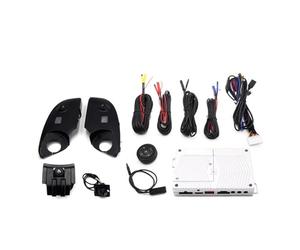 Cámara Visión Trasera para Toyota para Prado para Land para Cruiser AI 360 Grados Vista Envolvente 3D Grabadora Conducción Cámara Alta Definición 4K AHD 1080p(Plata,None)