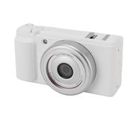 Cámara Vlog Vídeo de Alta Resolución 5K30fps para Fotografía Vlogging Cámara Digital para Amantes de los Selfies Conectividad USB (White)