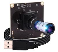 Cámara web 1080P, sensor OV4689 de alta velocidad de fotogramas 640 x 360 a 260 fps, para Zoom/Skype/Amcap/OBS, cámara de computadora USB de 2 MP para Linux Windows Raspberry pi USBFHD08S-L36