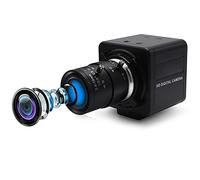 Cámara web 4K con lente varifocal de 2.8-12 mm, sensor Sony IMX317 USB Cámara de vigilancia de video cámara web 3840 x 2160 @ 30 fps cámara USB para Windows, Linux, Android Mac