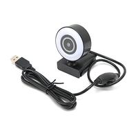 Cámara Web, Cámara para PC Interfaz USB 2.0 de Alta Precisión Distancia de Captación de 5 Metros / 5,5 Yardas con Micrófono para Enseñanza Web para Transmisiones Web en Vivo para