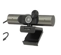 Cámara Web con Micrófono 2K 30fps Cámara Web de Computadora USB con Enfoque Automático para Videoconferencia, Estudio de Transmisión en Vivo, Micrófonos Duales con Reducción de