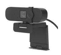 Cámara Web con Micrófono, Cámara USB 4K 30FPS con Cubierta de Privacidad, Cámara Web, Videocámara, Llamadas, Conferencias, Transmisión para Computadora Portátil de Escritorio