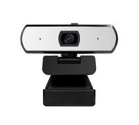 Cámara web de transmisión con enfoque automático y configuración USB Plug and Play, cámara de computadora con clip para reuniones y clases Cámara web de escritorio diaria Computadora Clase de video de