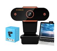 Cámara web de transmisión HD: lente de alta resolución, montura de clip flexible, sensor de enfoque rápido, unidad de pantalla de , cámara con conexión universal | para computadora portátil Reu