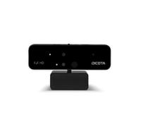 Cámara web DICOTA D31892 Full HD 30 pps USB Negro Clip/Soporte