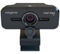 CREATIVE Live! CAM Sync V3 Cámara Web USB 2K QHD con Zoom Digital 4X y micrófonos, 1080p HD, Campo de visión de hasta 95°, Lente de privacidad, para PC y Mac