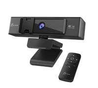 Cámara web J5CREATE JVCU435-N 4K Ultra HD zoom digital 5x control remoto