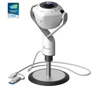 Cámara web J5CREATE JVU368-N 360° Full HD 5 MP con altavoz IA