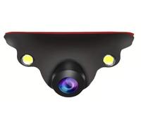 Cámara Web Marcha Atrás Automóvil Cámara Multifunción para Coche Rotación 360° Visión Nocturna CCD 2 LED para Pantalla CVBS Vista Frontal Derecha Izquierda Trasera