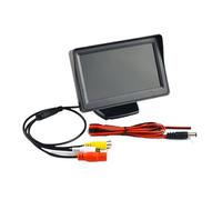 Cámara Web Marcha Atrás Automóvil Monitor LCD Coche 4,3/5 Pulgadas Pantalla TFT Escritorio/Plegable/Espejo Vídeo 4,3/5'' PAL/NTSC Aparcamiento Trasera Marcha Atrás(4.3 Inch Desktop)