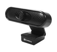 Cámara web Sandberg USB Webcam 1080P HD con micrófono incorporado