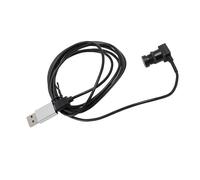 Cámara Web Tipo C, 1080P Plug and Play Cámara Tipo C Balance de Blancos Automático Micrófono Incorporado 1,5 M para Win 7 8 10