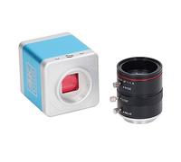 Cámara Web USB 4K 30FPS HD con Lente de Enfoque Manual de 6 12 Mm, Sensor Grande, Diseño de Doble Orificio Roscado para Monitores, Computadoras Portátiles y Más (Enchufe de la UE)