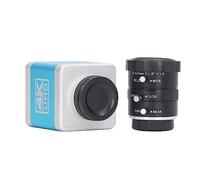 Cámara Web USB en Vivo, Cámara Web de Interfaz Multimedia HD de 30FPS, con Sensor de Imagen CMOS de 1/1,8 Pulgadas, Lente Manual sin Distorsión de 6-12 Mm para Reproducción en