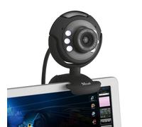Cámara Webcam Trust Spotlight Pro Con Micrófono USB 640x480p Con LED Regulable