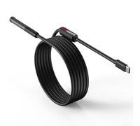 Cámara Wifi de doble lente de 8 mm con clasificación impermeable IP67 para dispositivos Android tipo C, alcance de inspección industrial HD de 2 MP para mantenimiento de tuberías y alcantarillado