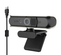 Cámara WindowsHello con cable USB con tecnología de 2 lentes 1080P para un inicio de sesión seguro y reconocimiento facial biométrico